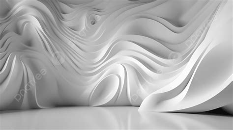 Elevate Your Space with Serene White Art Wallpaper Designs
