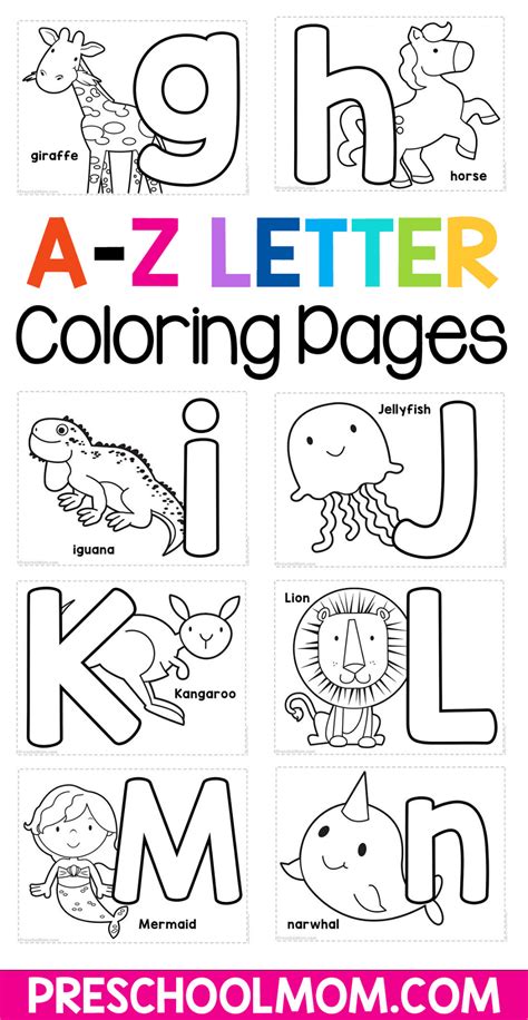 Enchanting Alphabet Coloring Pages for Preschoolers: A World of Learning Through Play