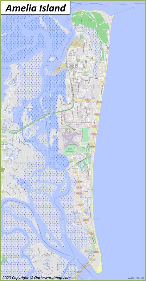 Amelia Island FL Map: Your Essential Guide to Exploring Paradise
