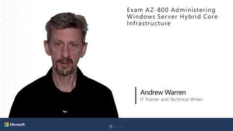 AZ-800 Study Guide: Master Windows Server Hybrid Core Infrastructure Certification