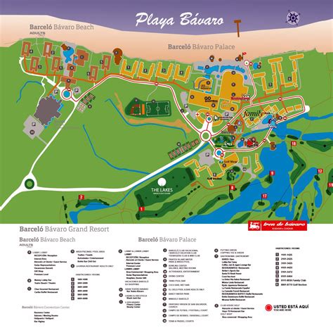 Barcelo Bavaro Palace Deluxe Map: Navigate Your Dream Dominican Republic Vacation