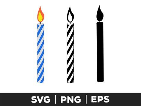Birthday Candle SVG: Ignite Your Creativity for Memorable Celebrations