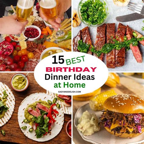 Crafting the Perfect Birthday Dinner Celebration