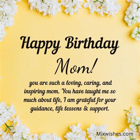 A Heartfelt Birthday Message to Mom: Celebrating Her Love