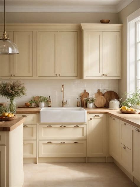 Embracing Warmth: The Enduring Charm of a Cream Kitchen Design