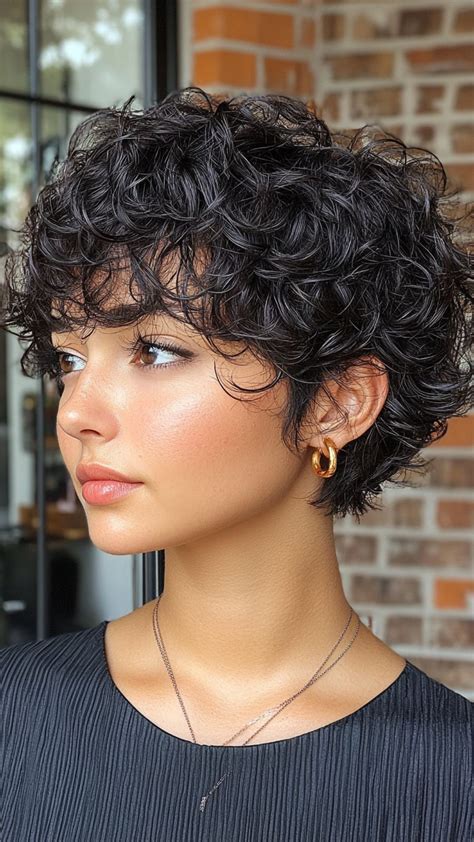 Chic Curly Pixie Haircuts: Embrace Your Natural Texture with Confidence