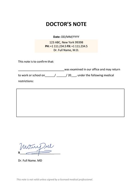 How to Get a Doctor's Note for Free: Your Essential Guide