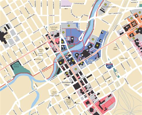 Exploring Downtown Flint: A Comprehensive Map Guide