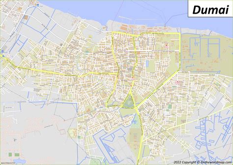 Map of Dumai: Unveiling the Charms of Riau's Coastal City