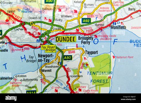 Exploring the Map of Dundee Area: Your Guide to Scotland's Vibrant City