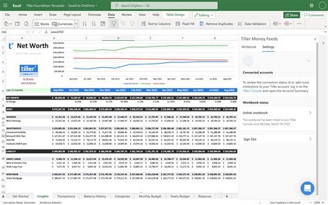 Excel Net Worth Template: Master Your Financial Future