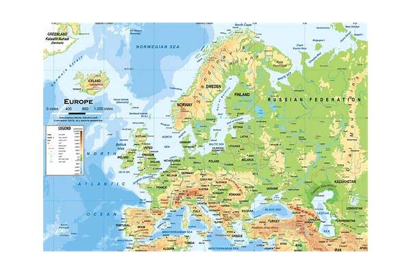 Explore Europe's Geography: A Blank Physical Map Adventure