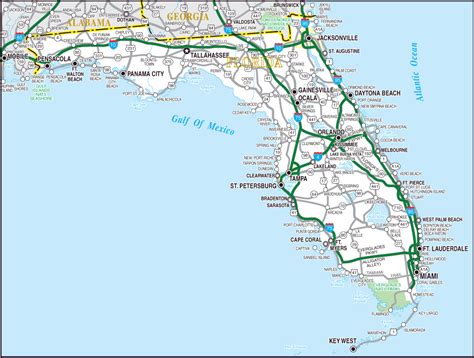 Exploring Florida's Major Highways: A Comprehensive Map Guide