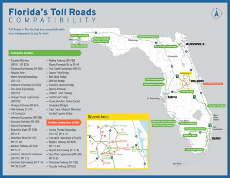 Navigating Florida's Evolving Roadways: A Map of New Toll Roads