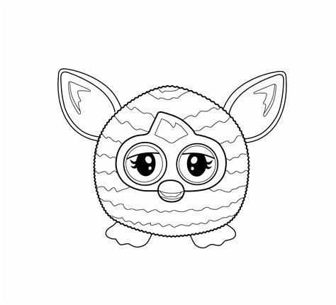 Delightful Furblet Coloring Pages for Creative Kids