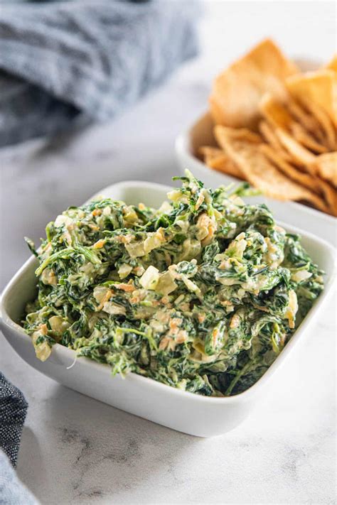 Creamy & Nutritious Spinach Dip: A Healthy Recipe