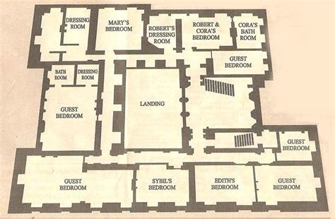 Exploring Highclere Castle Upstairs: A Detailed Floor Plan Guide