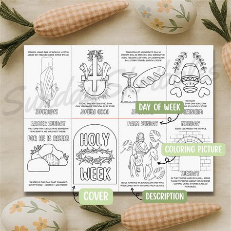 Holy Week Printables: Engaging Activities for Spiritual Reflection