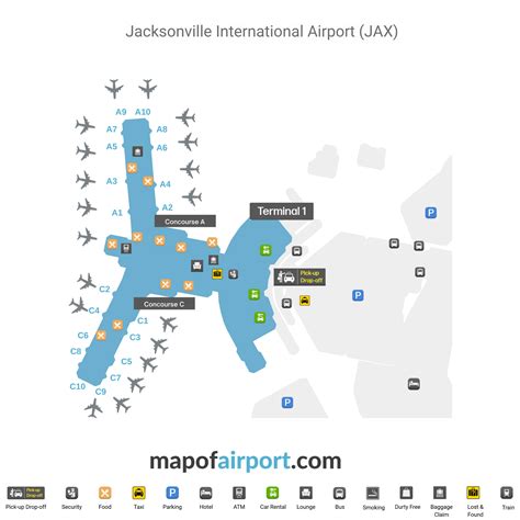 Jacksonville Airport Map: Your Essential Guide to JAX Navigation