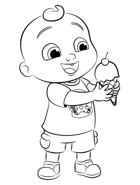 Delightful JJ Coloring Pages for Kids: Fun & Creative Activities