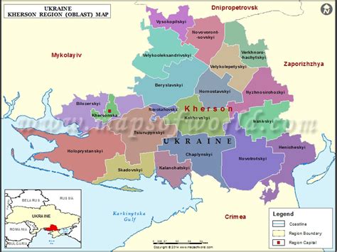 Exploring the Geography of Kherson: A Detailed Map Guide
