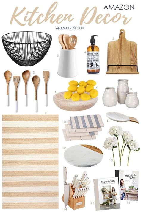Elevate Your Space: Discover Amazing Kitchen Decor Finds on Amazon