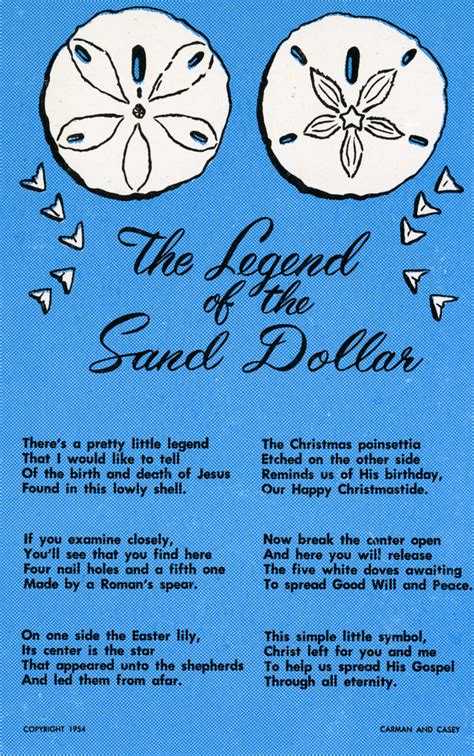 Free Printable: Unraveling the Enchanting Legend of the Sand Dollar
