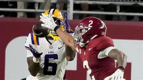 Alabama Triumphs Over LSU in an Epic Gridiron Battle