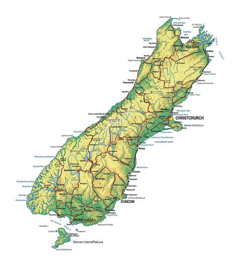 Exploring New Zealand's South Island: A Comprehensive Map Guide