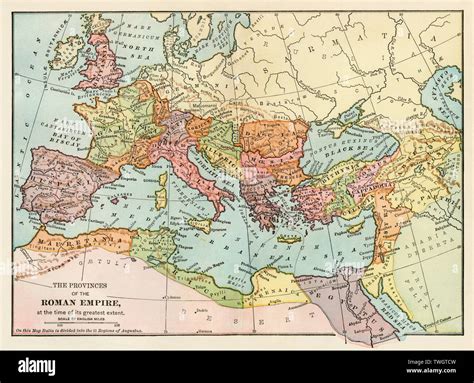 Exploring the Vastness: A Map of Ancient Roman Empire