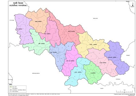 Map of Gulmi: Exploring Nepal's Verdant Hills