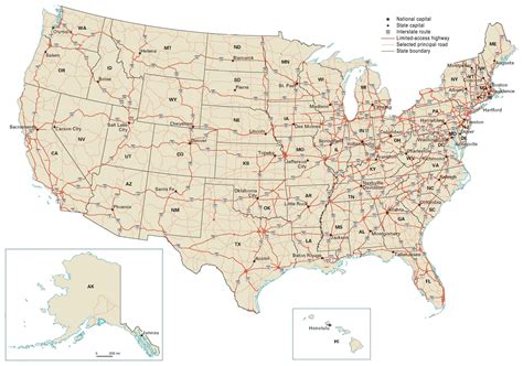 Exploring the Vast Network of Major US Highways