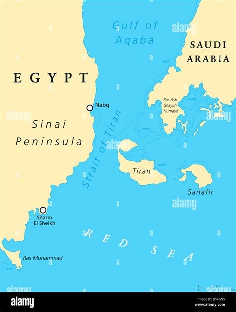 Map of Tiran Island: Unveiling the Red Sea's Strategic Gem
