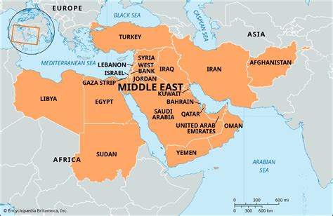 Exploring the Rich Tapestry: A Comprehensive Map of the Middle East