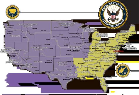 Navigating Your Path: Understanding the Navy Recruiting District Map