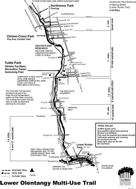 Exploring the Olentangy Trail: Your Comprehensive Map Guide