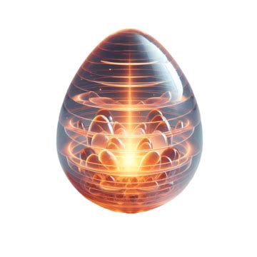 Unveiling the Mystery: The Egg with a Radiant Orange Aura