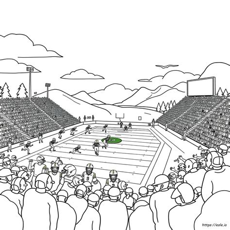 Unleash Your Spirit: Oregon Ducks Football Coloring Pages for Fans