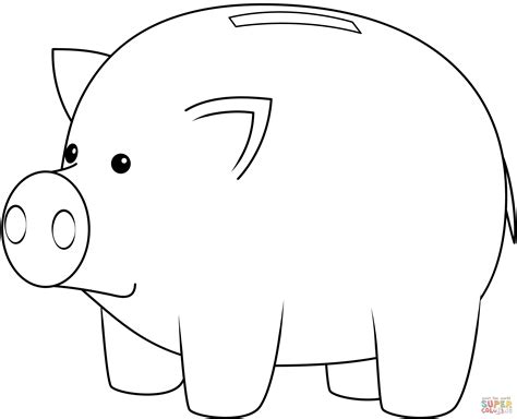 Free Printable Piggy Bank Coloring Pages for Creative Fun