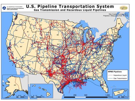 Navigating the Veins of a Nation: Understanding the USA Pipeline Map