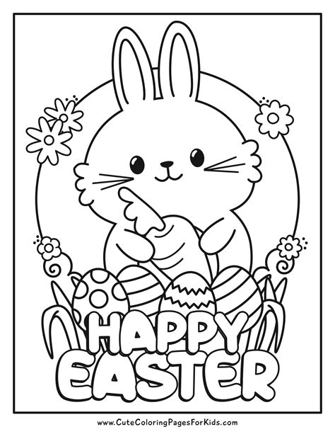 Unwrap the Joy: Easy Guide to Printing Easter Coloring Pages
