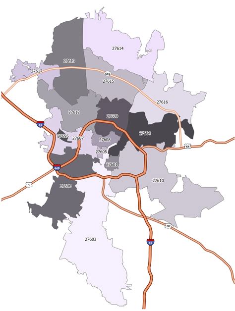 Detailed Map of Raleigh NC Zip Codes: Your Ultimate Guide to Neighborhoods