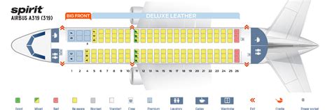 Navigating the Spirit Airlines Seat Map: A Guide to Comfort and Choices