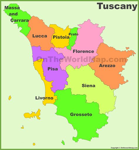 Exploring Tuscany and Florence: Your Essential Map Guide to Italy's Heart