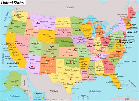 Free Printable United States Map: Your Gateway to American Geography