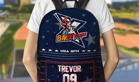 USA BMX Backpack: Carry Your Passion in Style and Patriotism