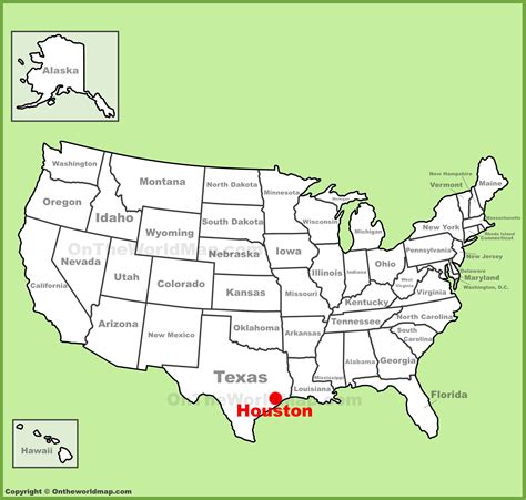 Unveiling Houston: A Deep Dive into its Place on the USA Map
