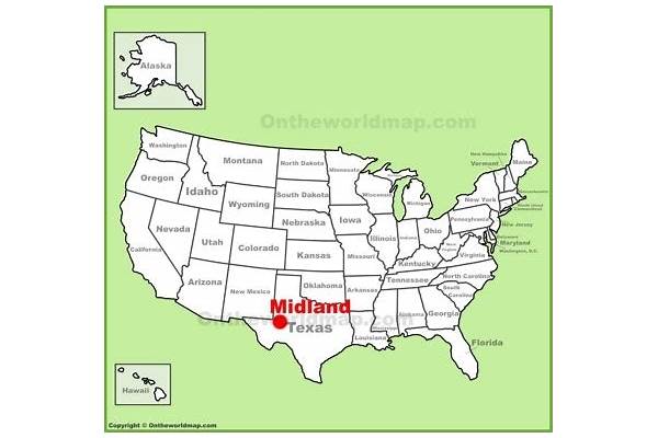 USA Midland Map: Exploring America's Heartland